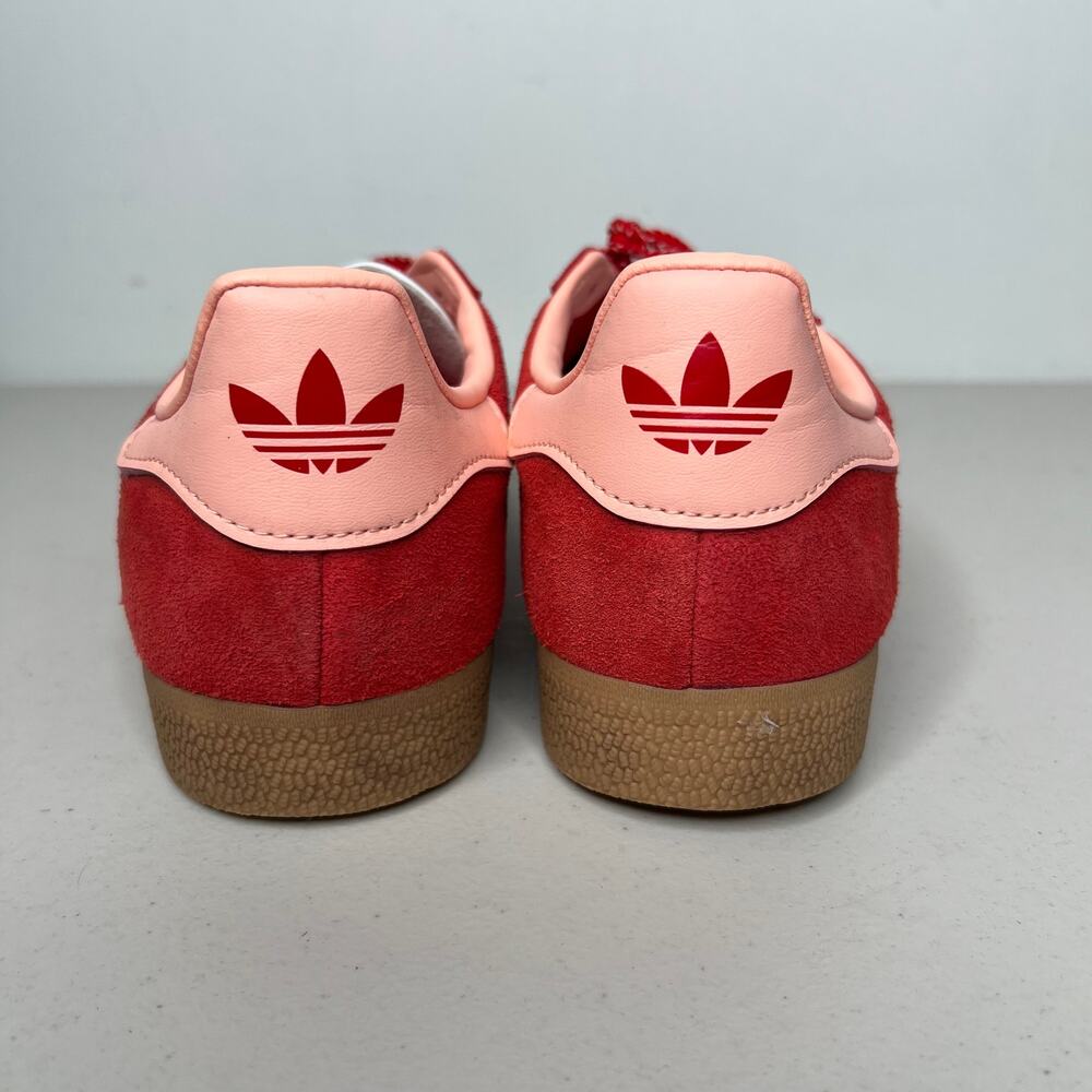 Adidas Originals Red & Pink Gazelle Sneakers Size 9 - Picture 4 of 10